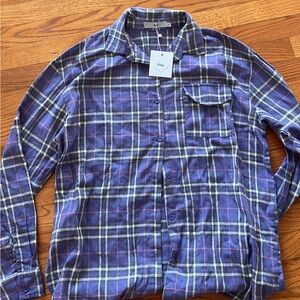 Adika purple flannel
